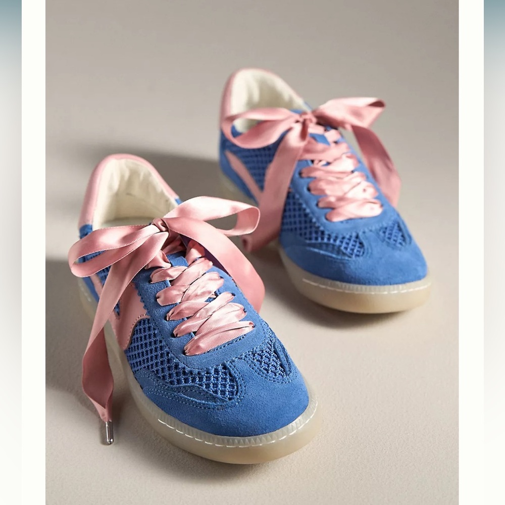 Dolce Vita Blue and Pink Sneakers